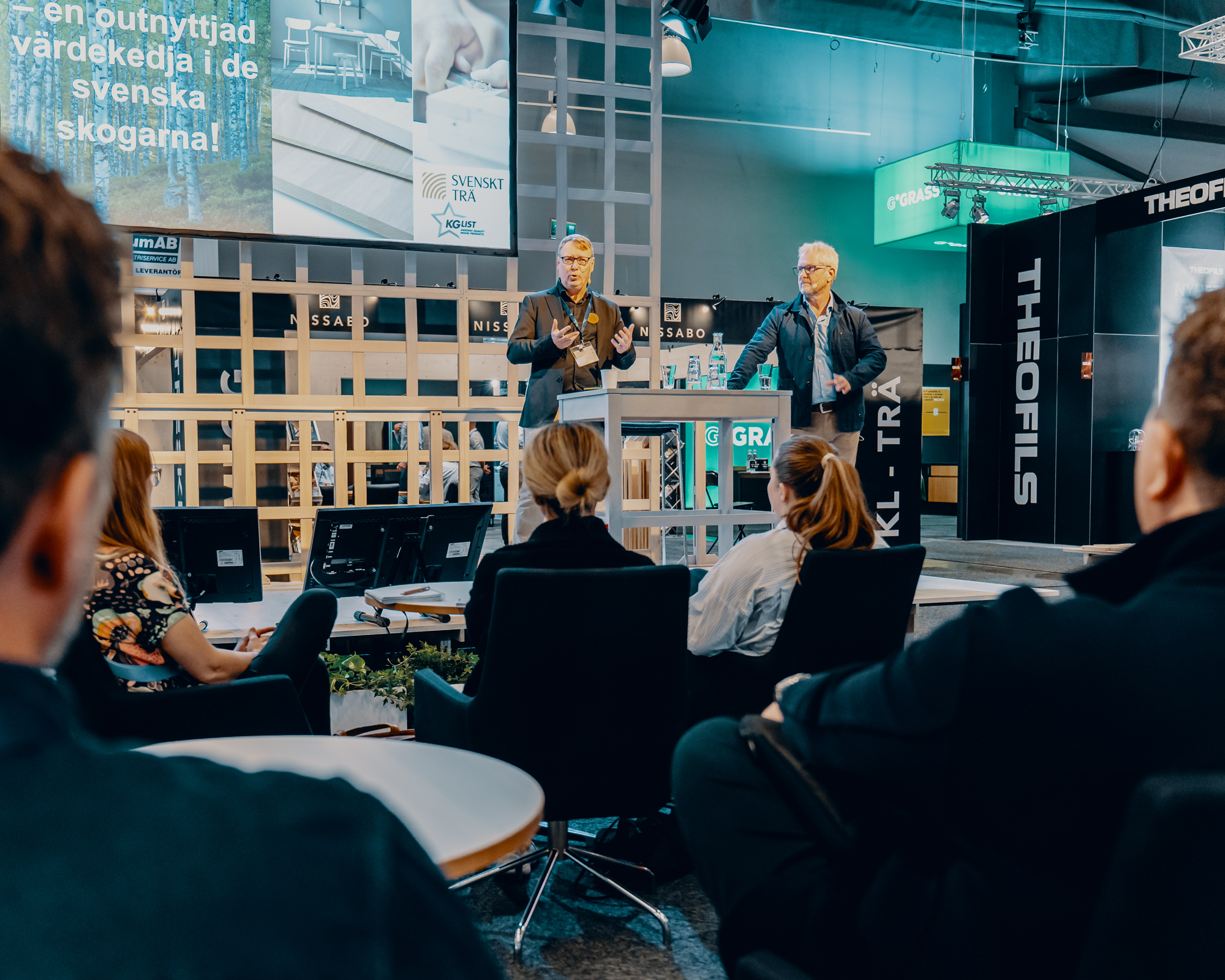 Scen på Trä & Teknik