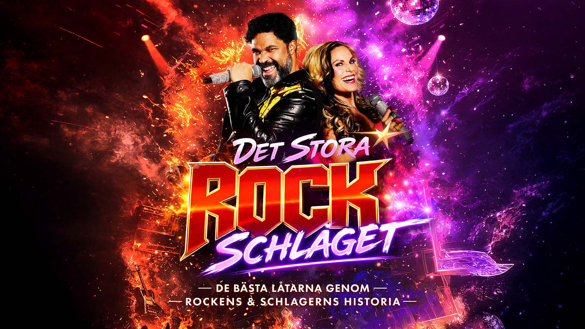 Branschfest med rock och schlagertema